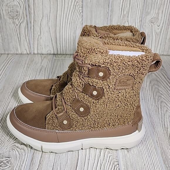 Sorel Explorer II Joan Cozy Boot Delta/Fawn Womens Size 7 NEW - Picture 7 of 16